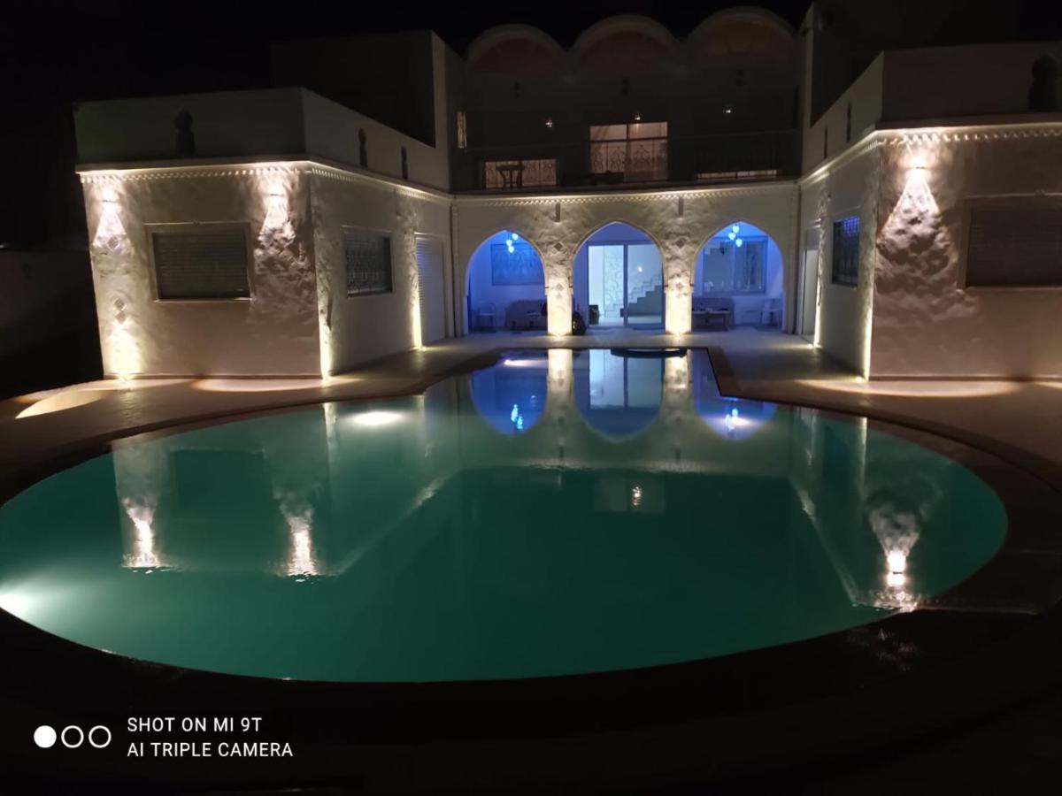 Villa La Palmeraie D'Arkou, Grande Piscine Exterior foto