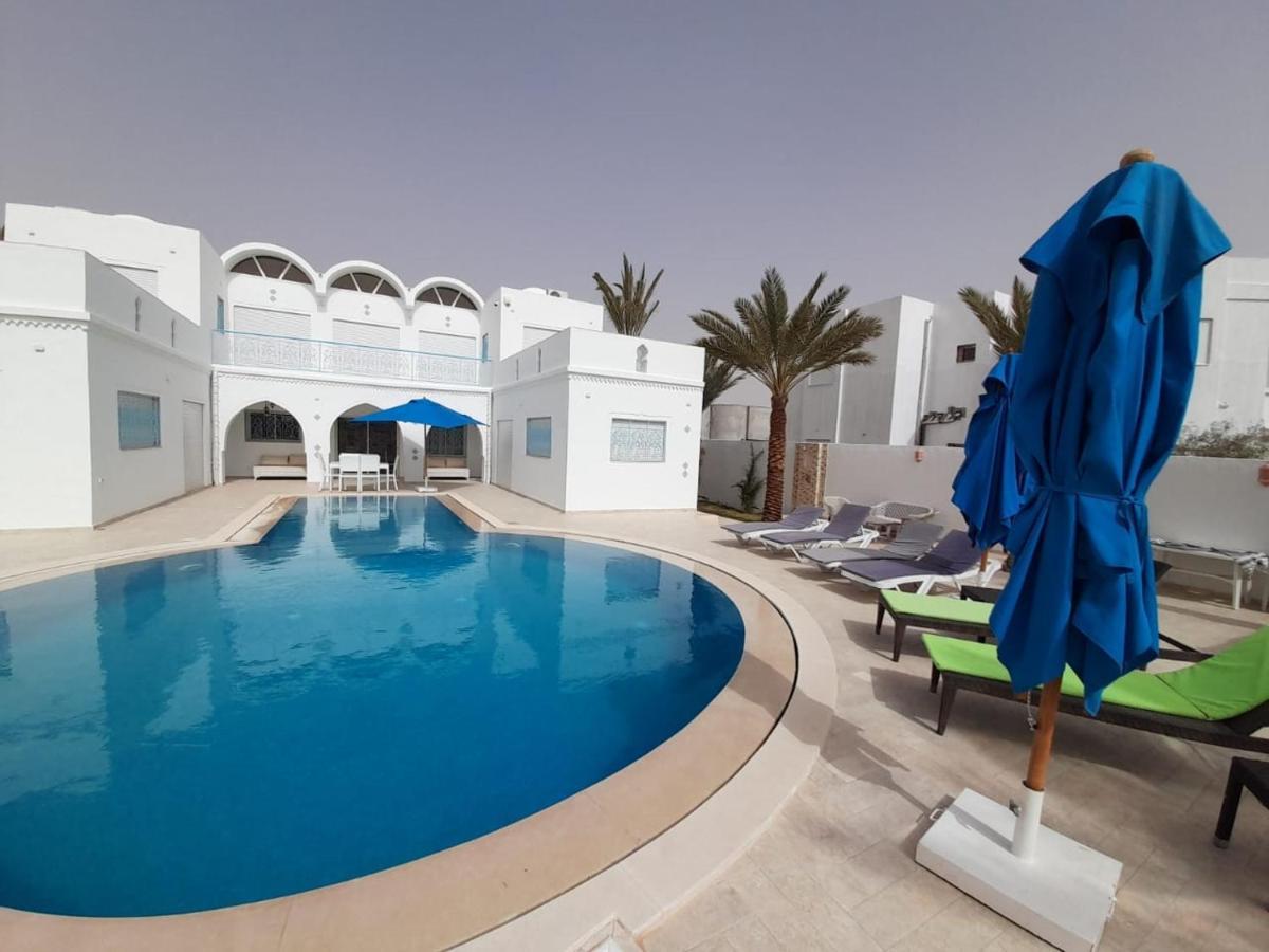 Villa La Palmeraie D'Arkou, Grande Piscine Exterior foto