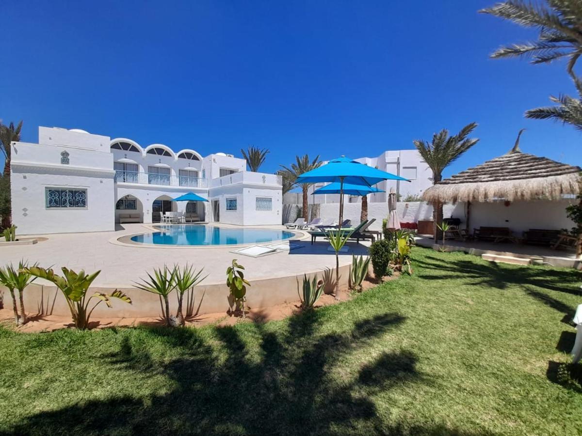 Villa La Palmeraie D'Arkou, Grande Piscine Exterior foto